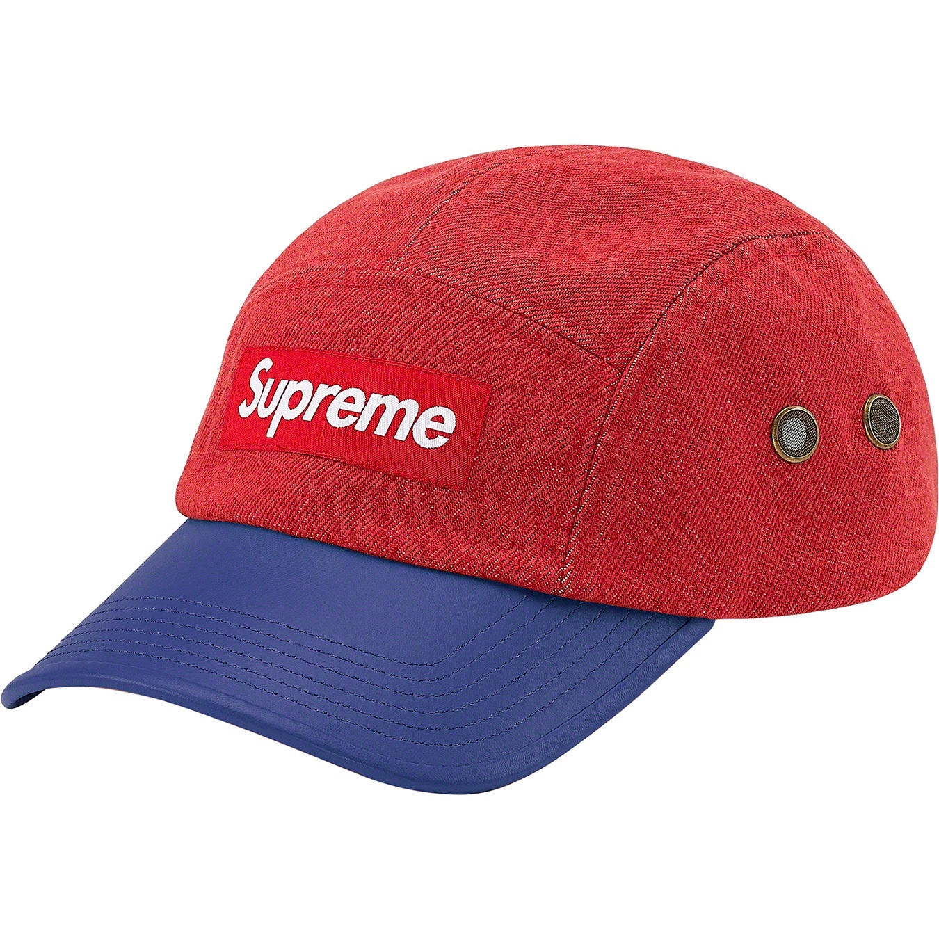 2-Tone Denim Camp Cap view 2